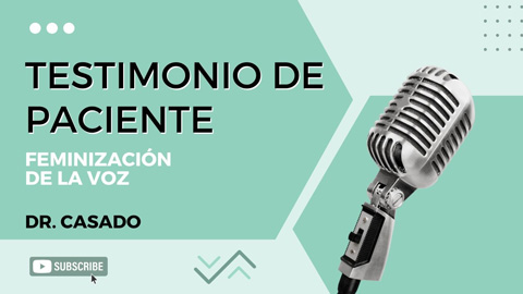 Testimonio feminización de voz